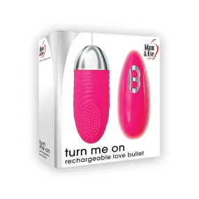 Adam & Eve Turn Me On Love Bullet - Pink