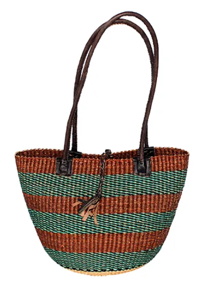 African Market Baskets- Shoulder Bag