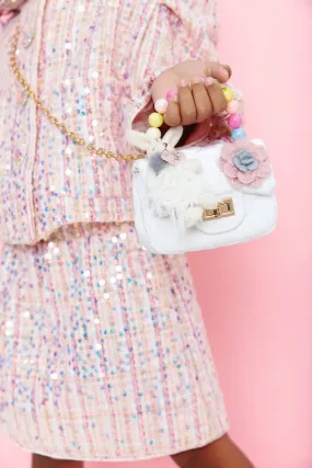 Bunny Velour Candy Purse