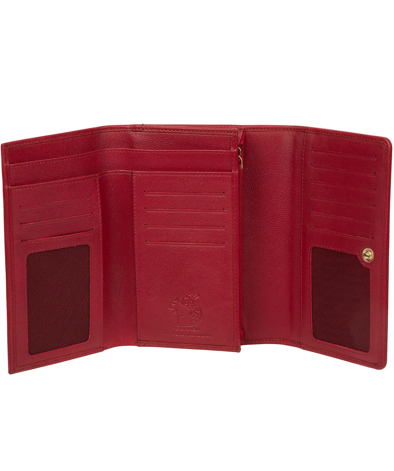 'Carey' Red Leather Purse