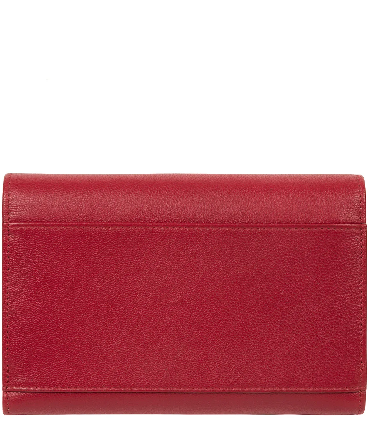 'Carey' Red Leather Purse
