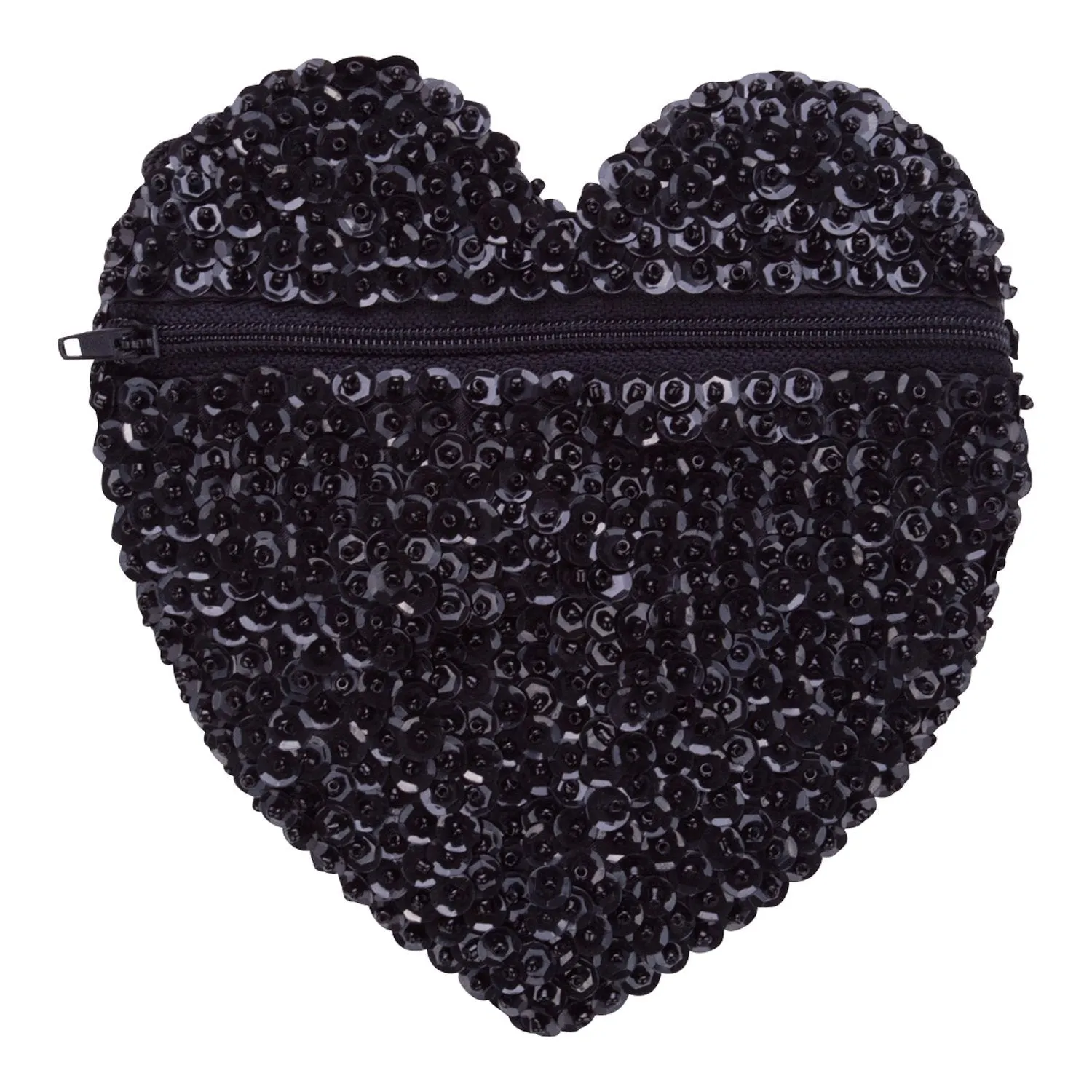 Children's Small Sparkly Sequin Heart Purse