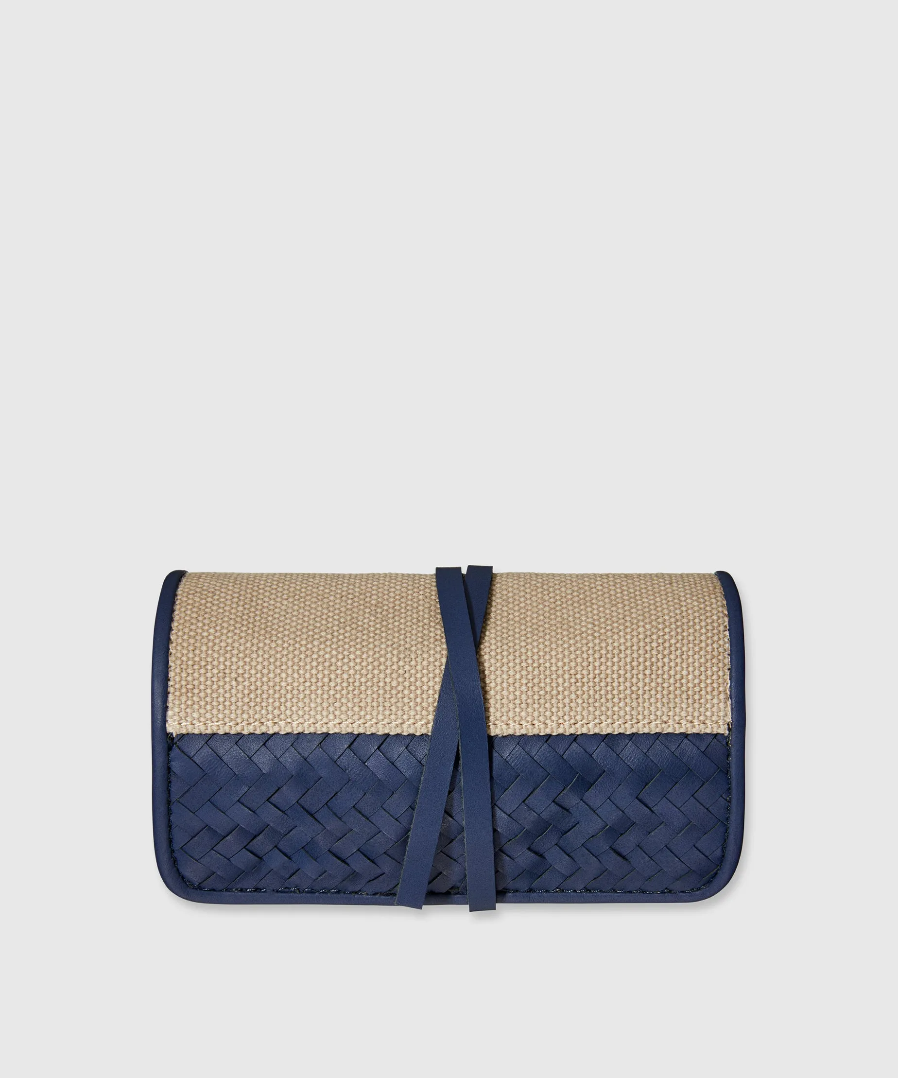 Cotton Canvas Travel Tech Organizer