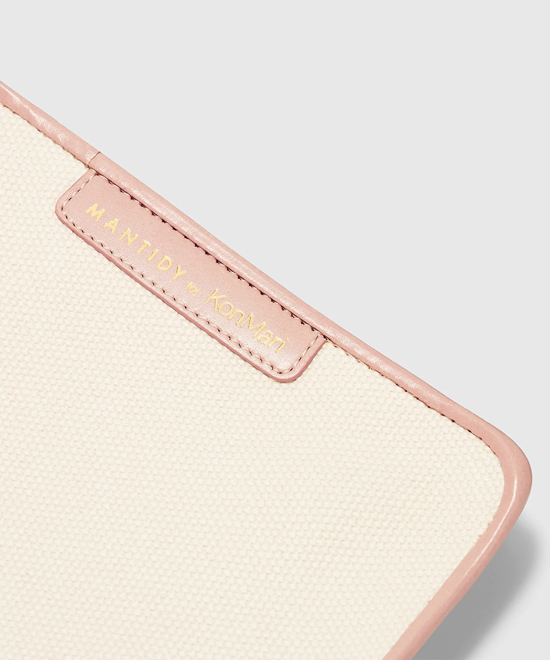 Cotton Canvas Travel Tech Organizer