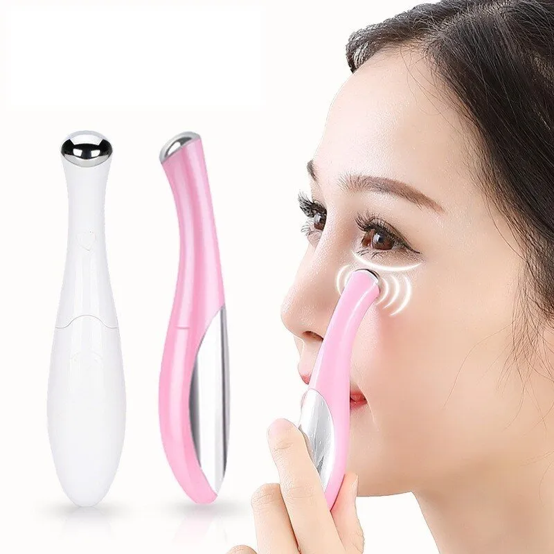Eye EMS Massager - Eye Massager for Dark Circles, Eye Bags, Puffiness Under Eyes