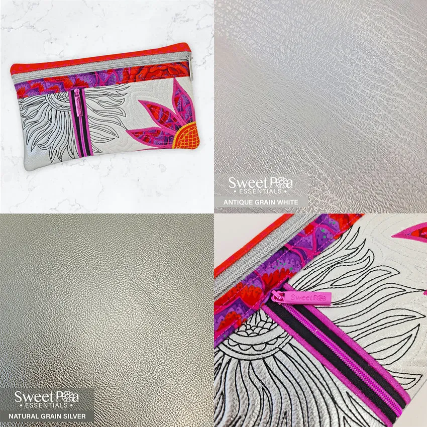 Flower Power Zipper Purse