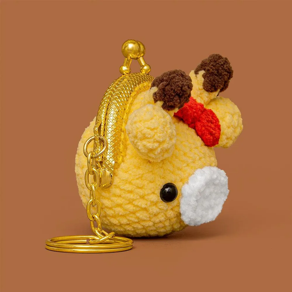Giraffe Coin Purse Crochet Kit