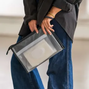 Grab & Go Nappy Changing Clutch - Black