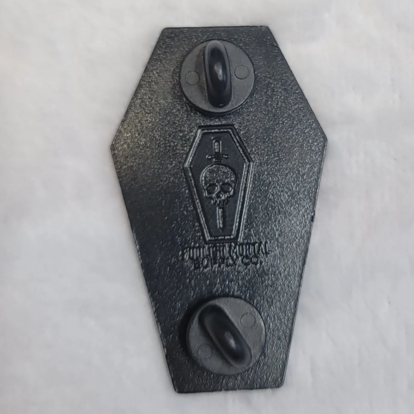 Halloween Coffin Pin