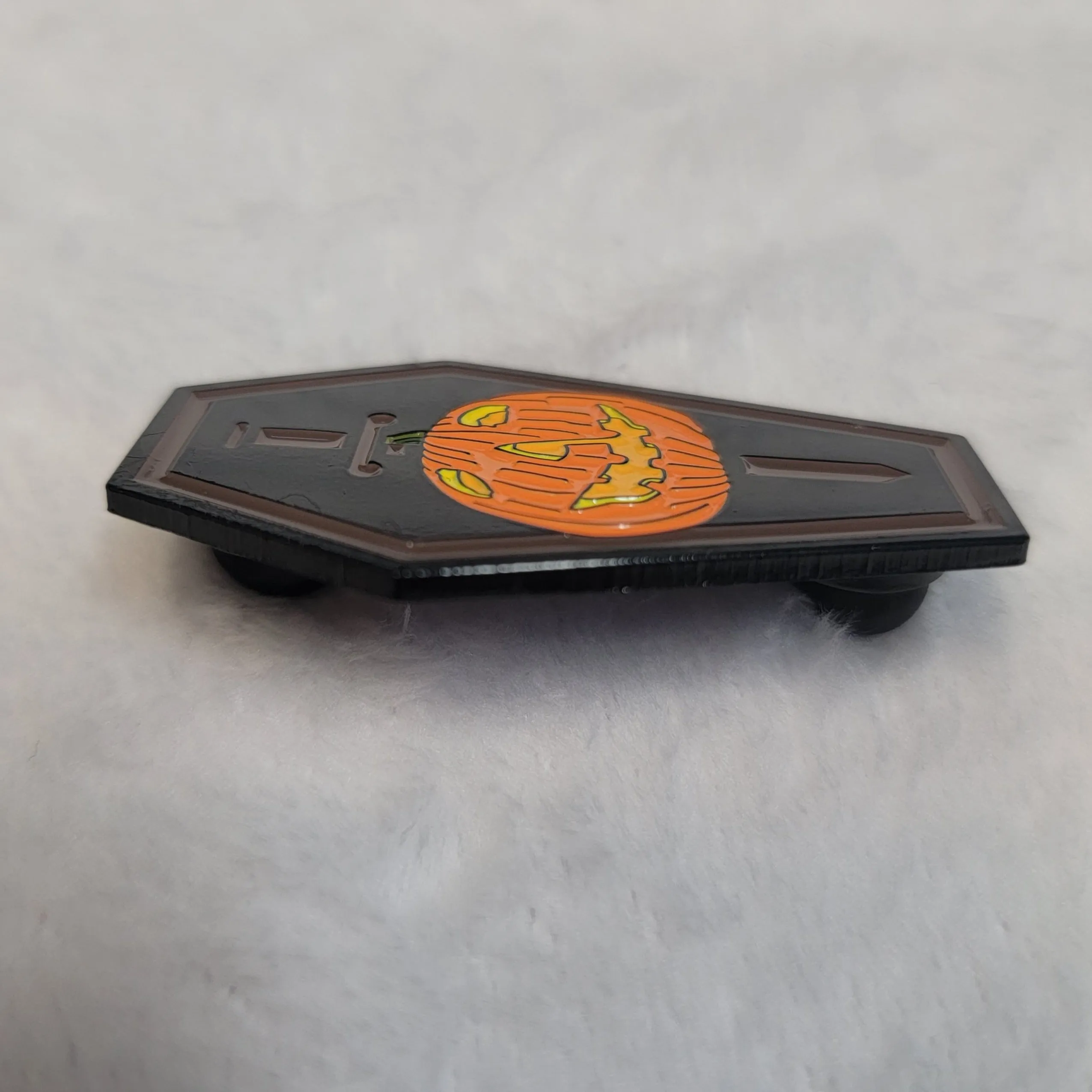Halloween Coffin Pin