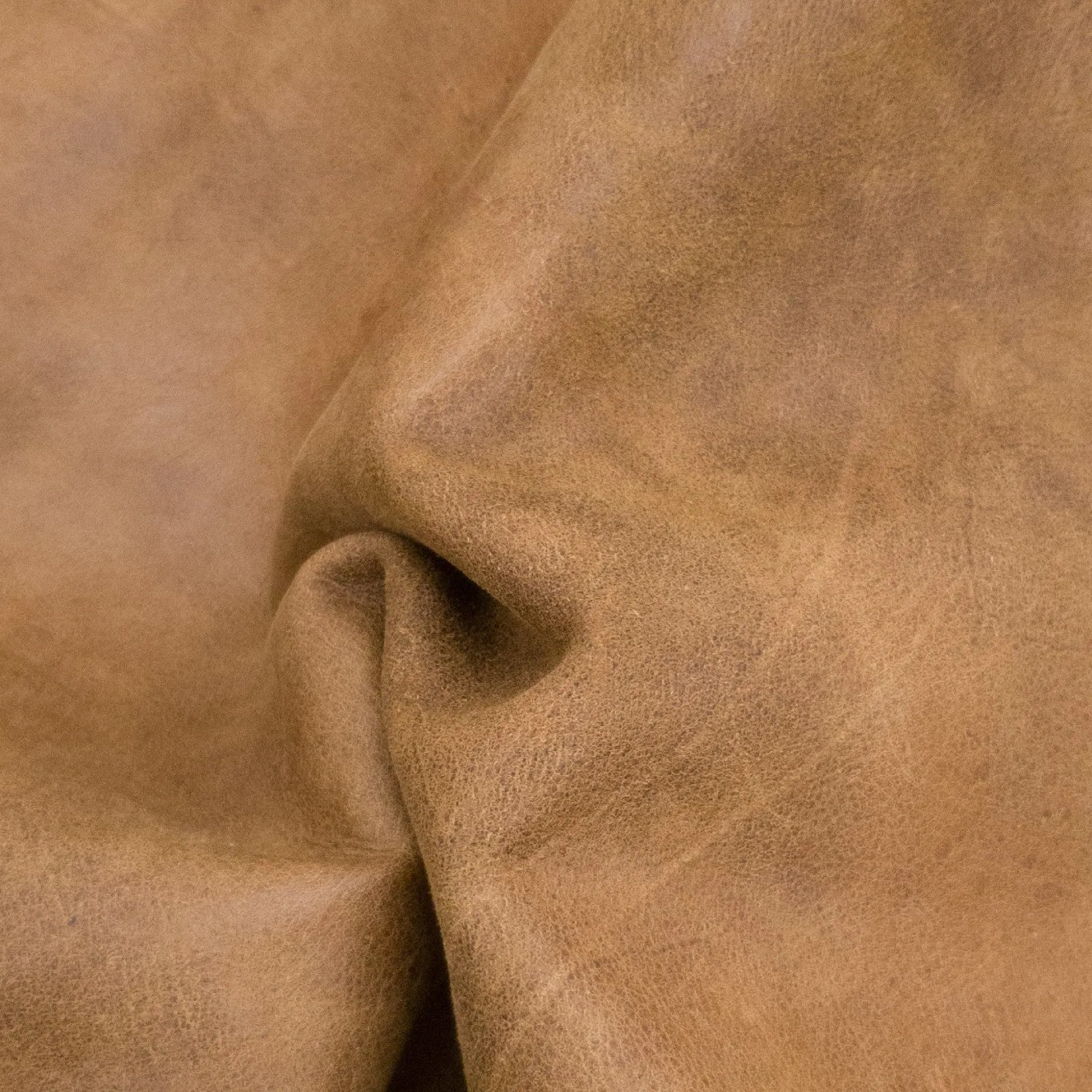 Light-Medium Brown, 2-4 oz, 3-10 Sq Ft, Upholstery Cow Project Pieces