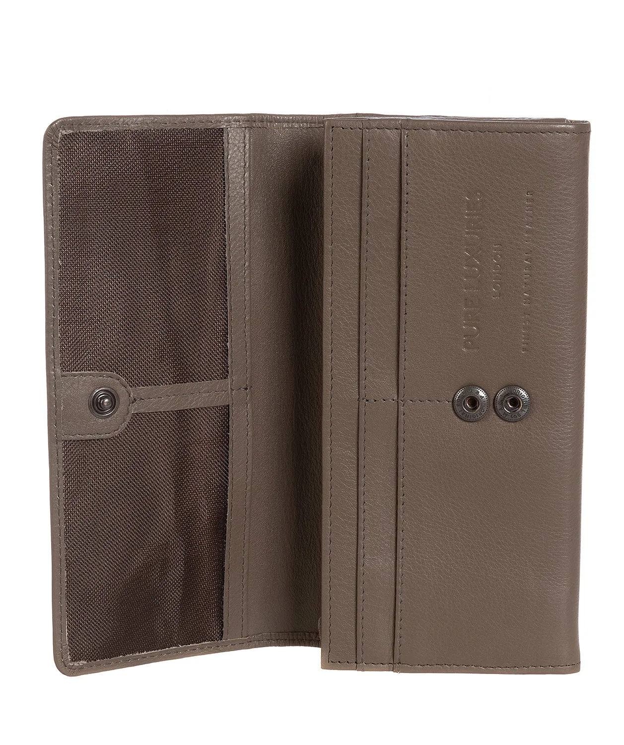 'Lina' Cedar Fine Leather RFID Purse