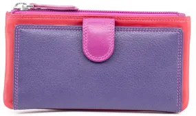 Medium Leather Colourful Compartment Purse (5 Colours)