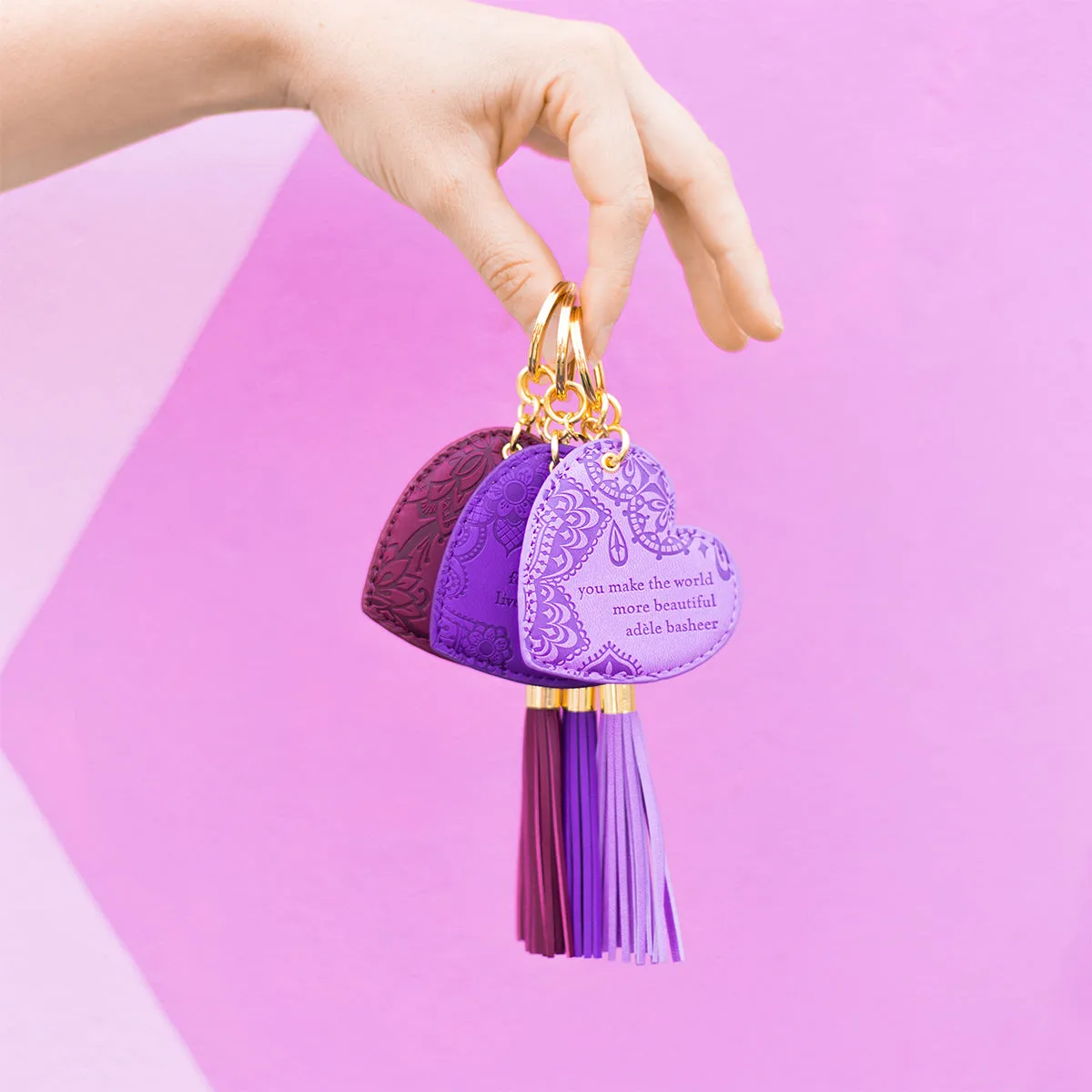 Merlot Key Chain