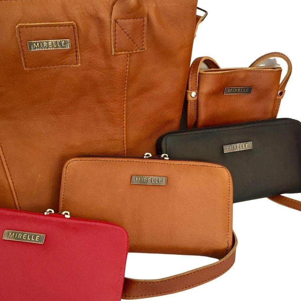 Mirelle Genuine Leather Travel Wallet Purse