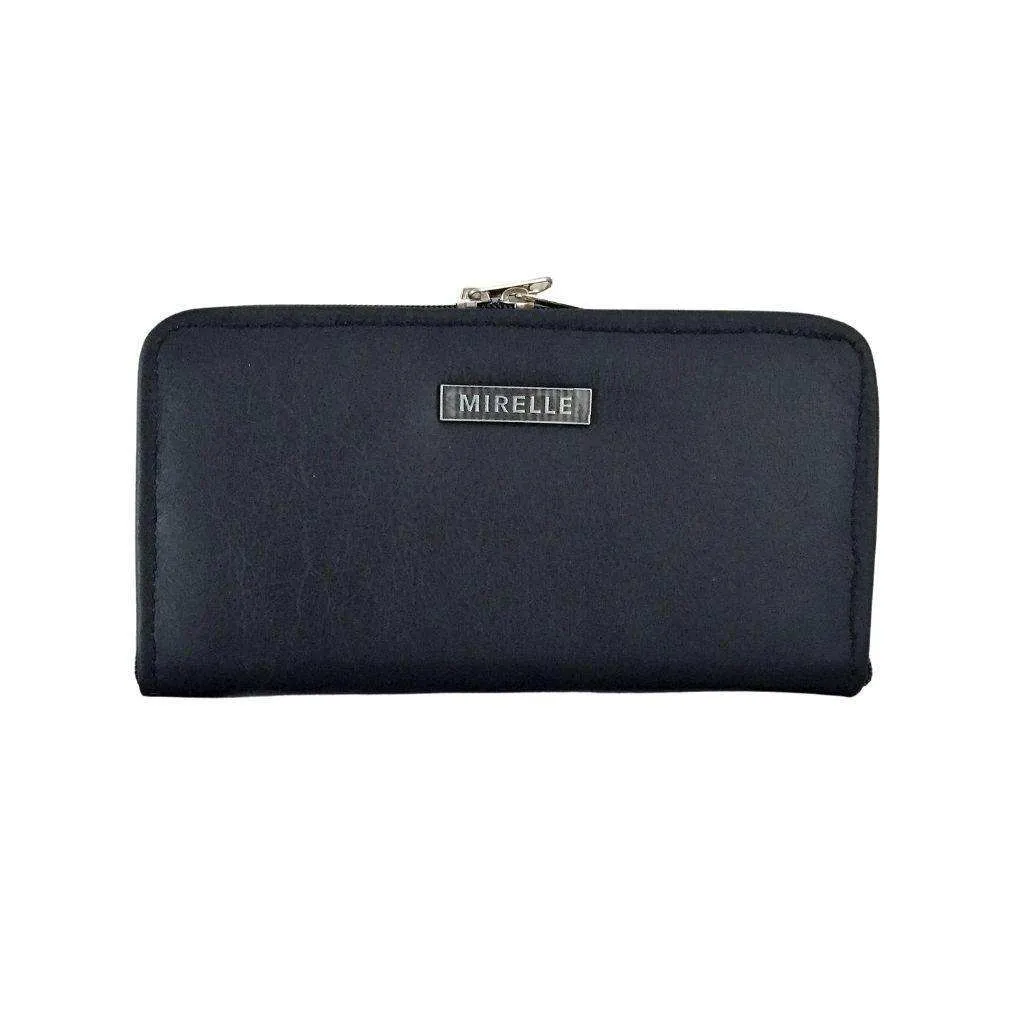 Mirelle Genuine Leather Travel Wallet Purse