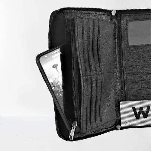 Mirelle Genuine Leather Travel Wallet Purse