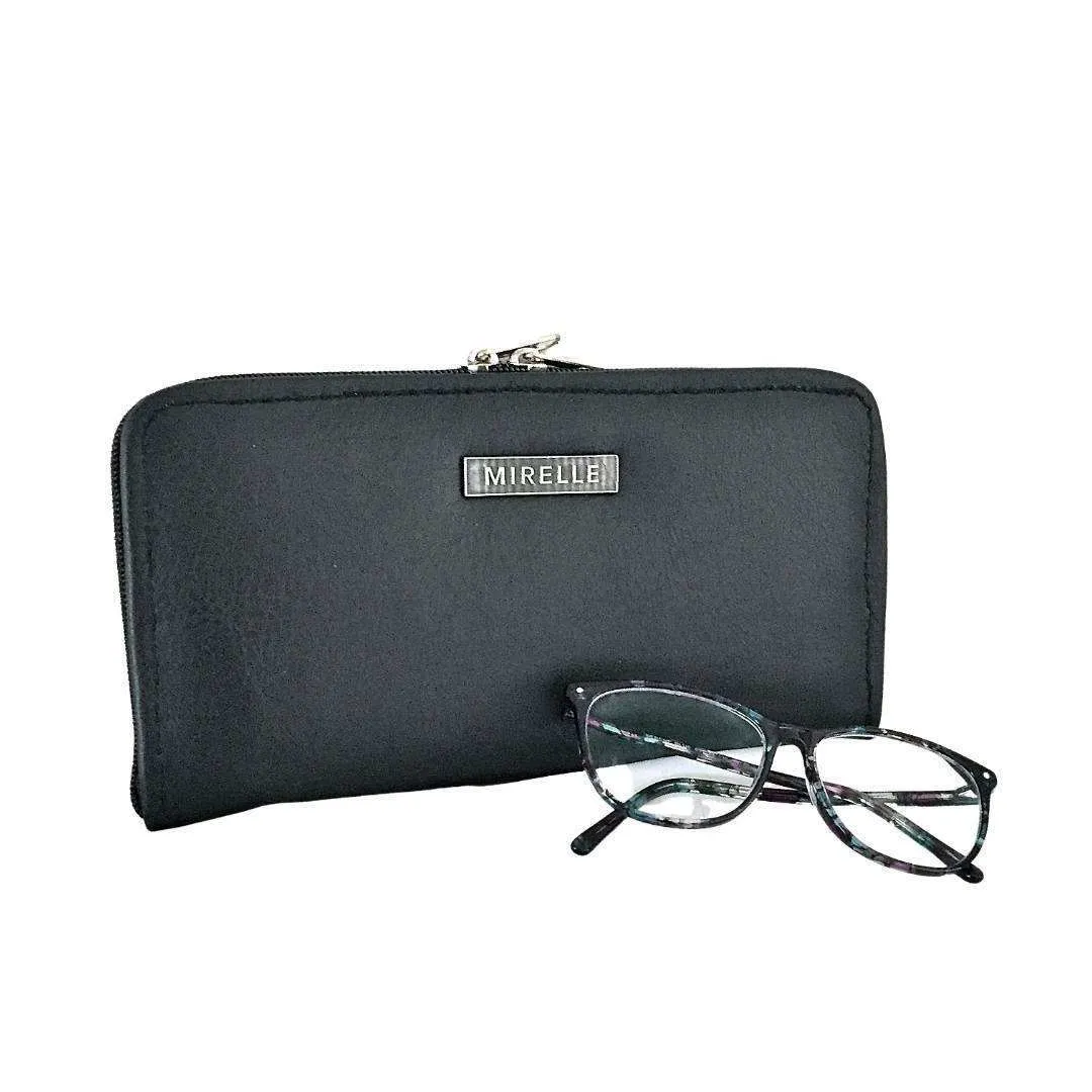 Mirelle Genuine Leather Travel Wallet Purse