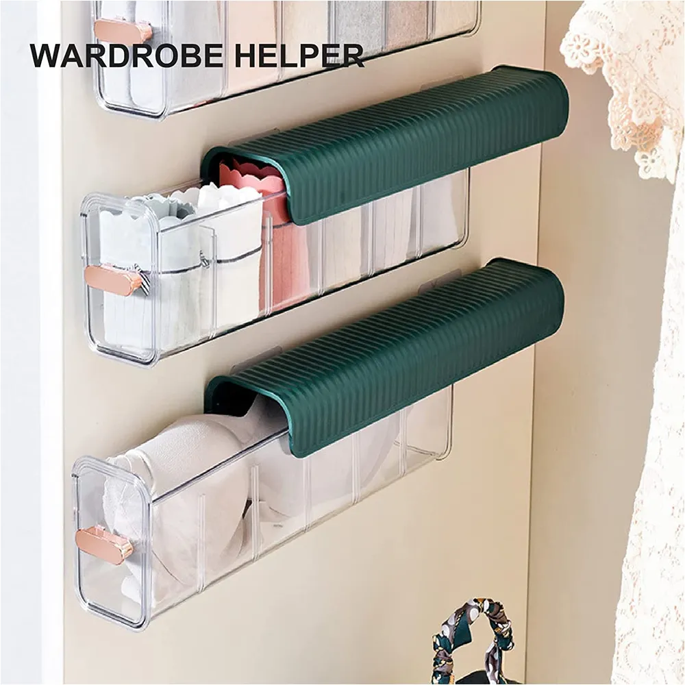 Multi-Functional Wall Mounted Storage Organizer With 6 Compartment Ha-20
