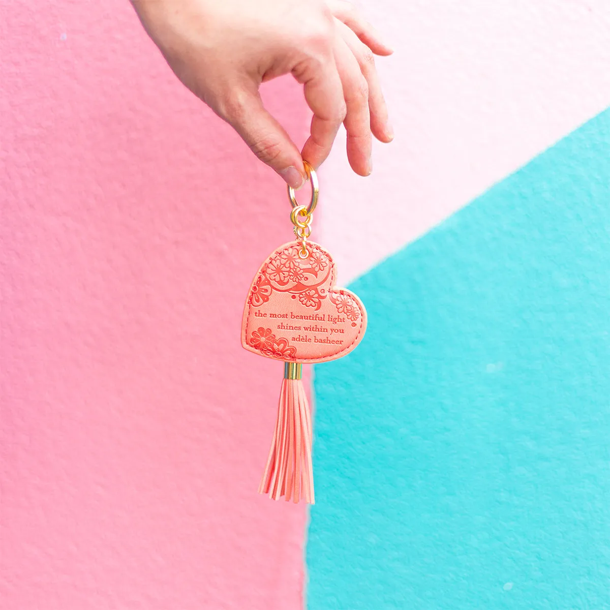 Peach Key Chain