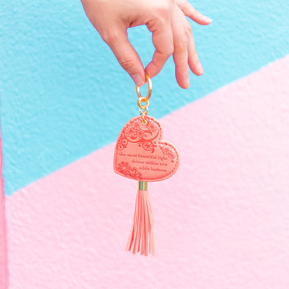 Peach Key Chain