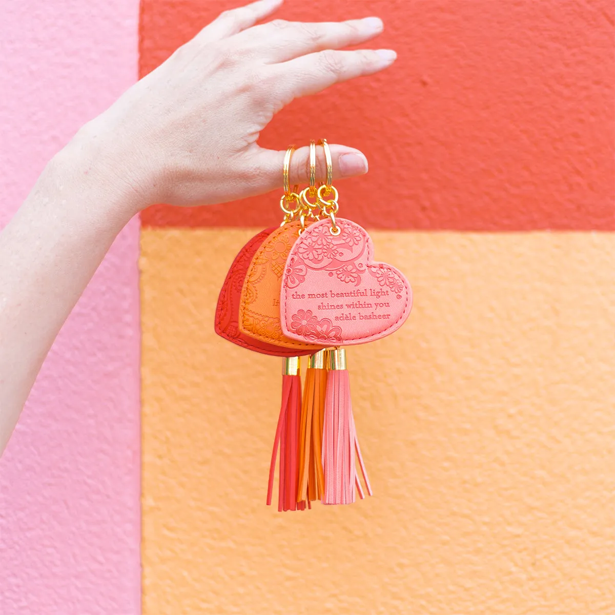 Peach Key Chain