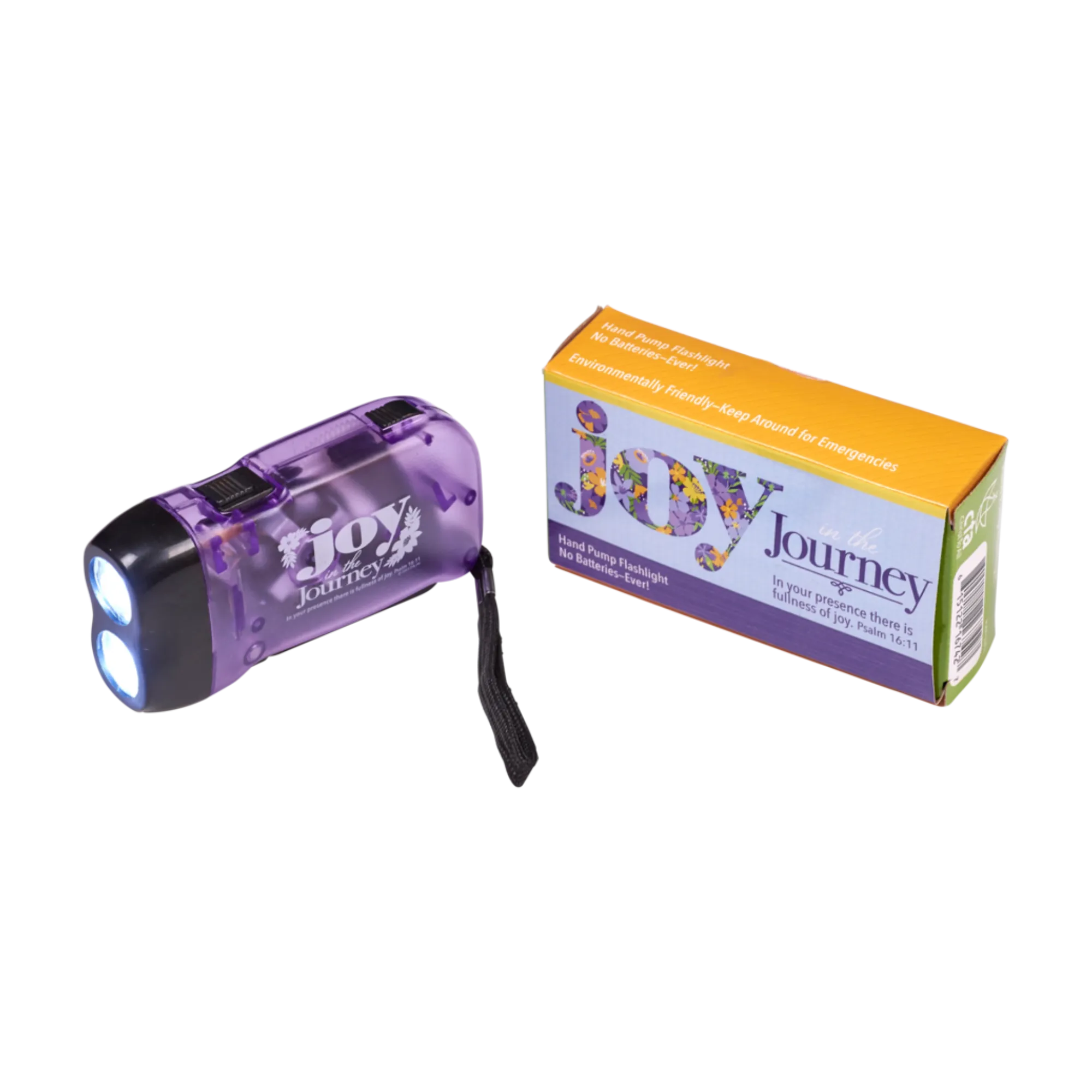 Pump Flashlight - Joy in the Journey