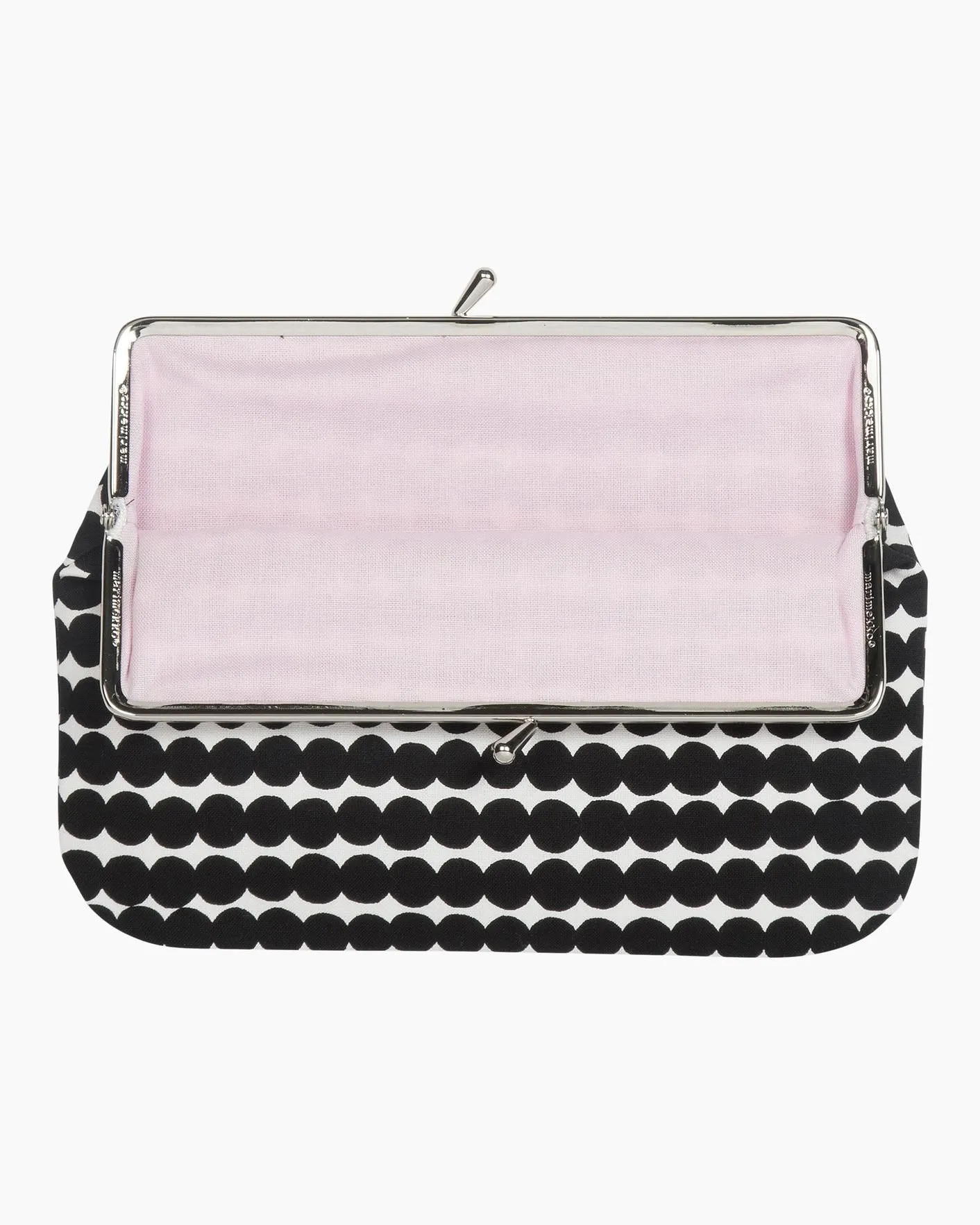 puolikas kukkaro räsymatto - clip purse