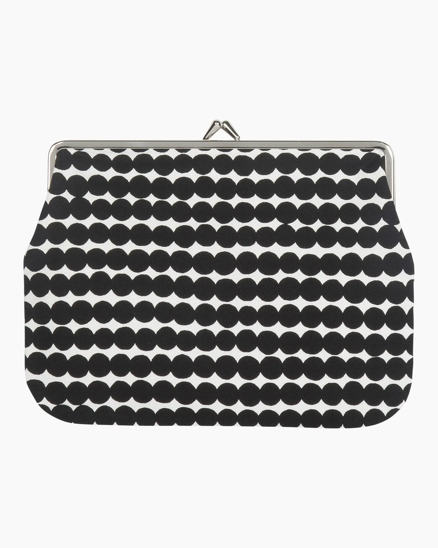 puolikas kukkaro räsymatto - clip purse