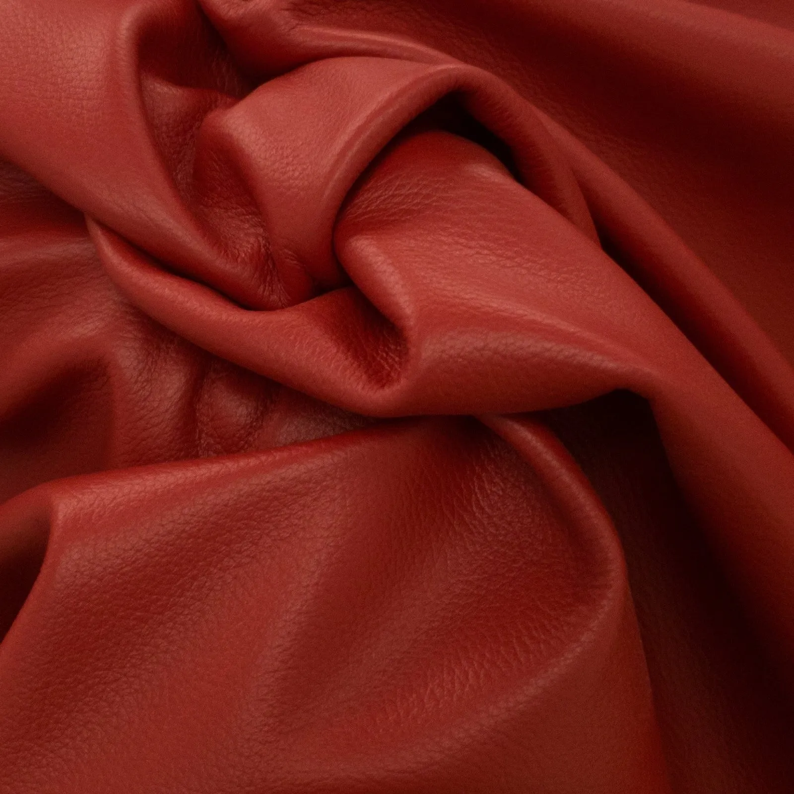 Red, 2-4 oz, 33-64 SqFt, Full Upholstery Cow Hides