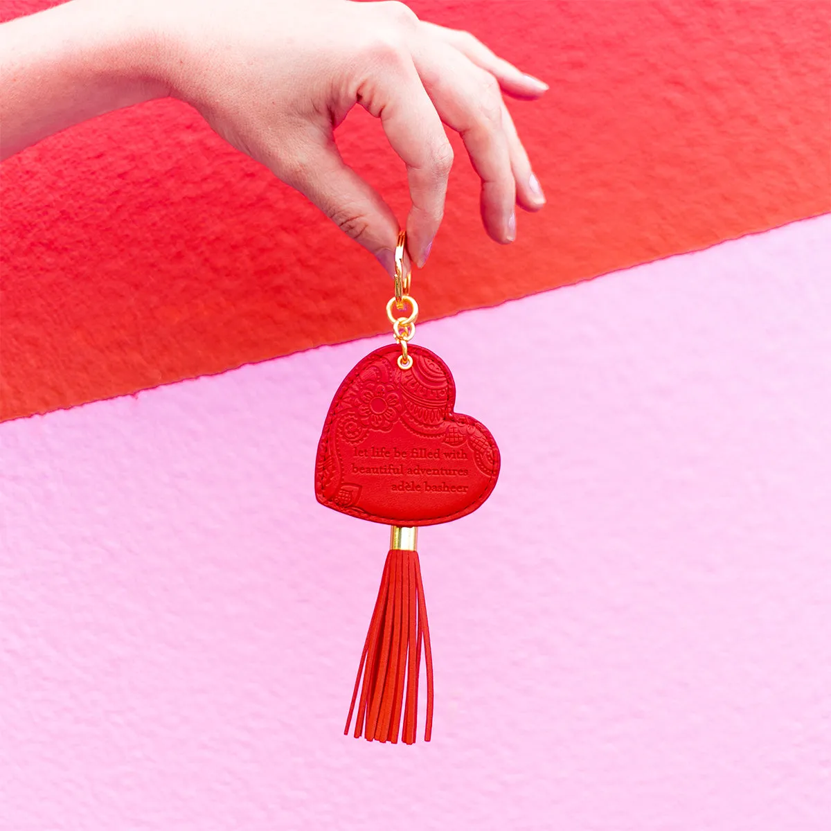 Scarlet Red Key Chain