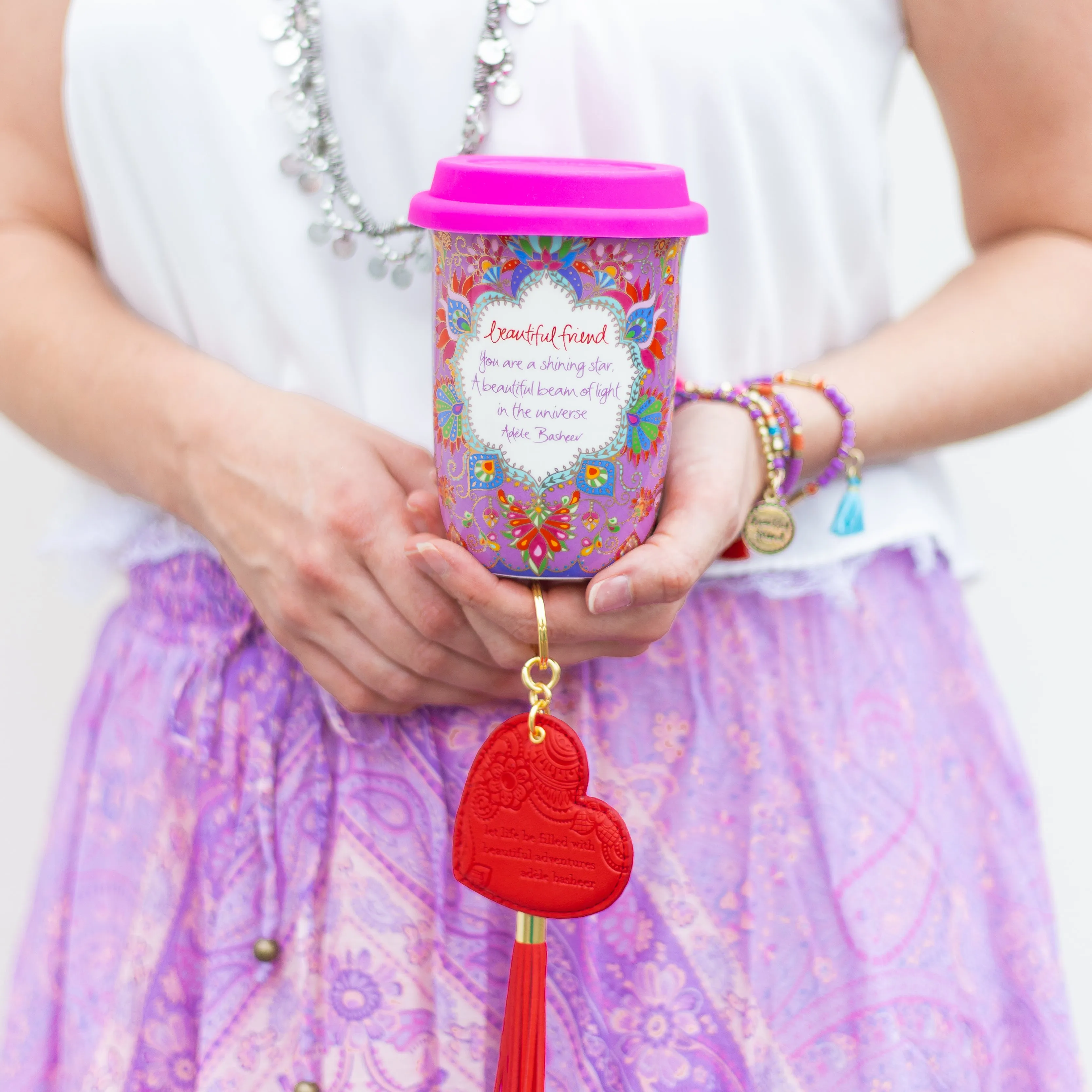 Scarlet Red Key Chain