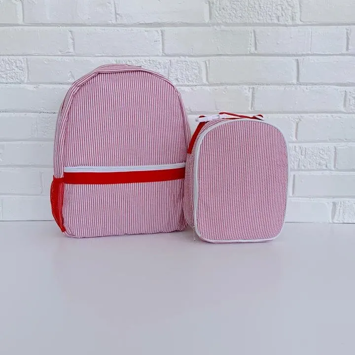 Seersucker Lunch Bags