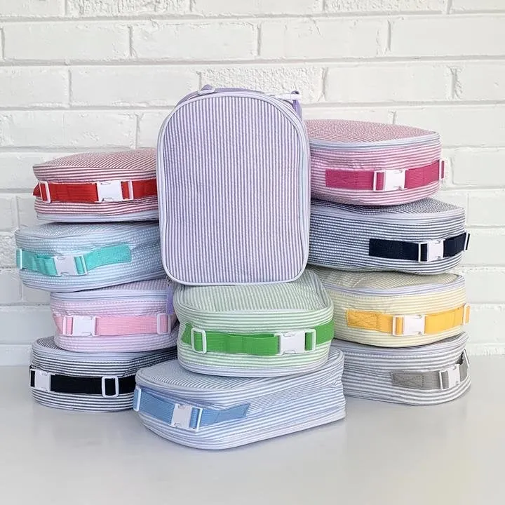 Seersucker Lunch Bags