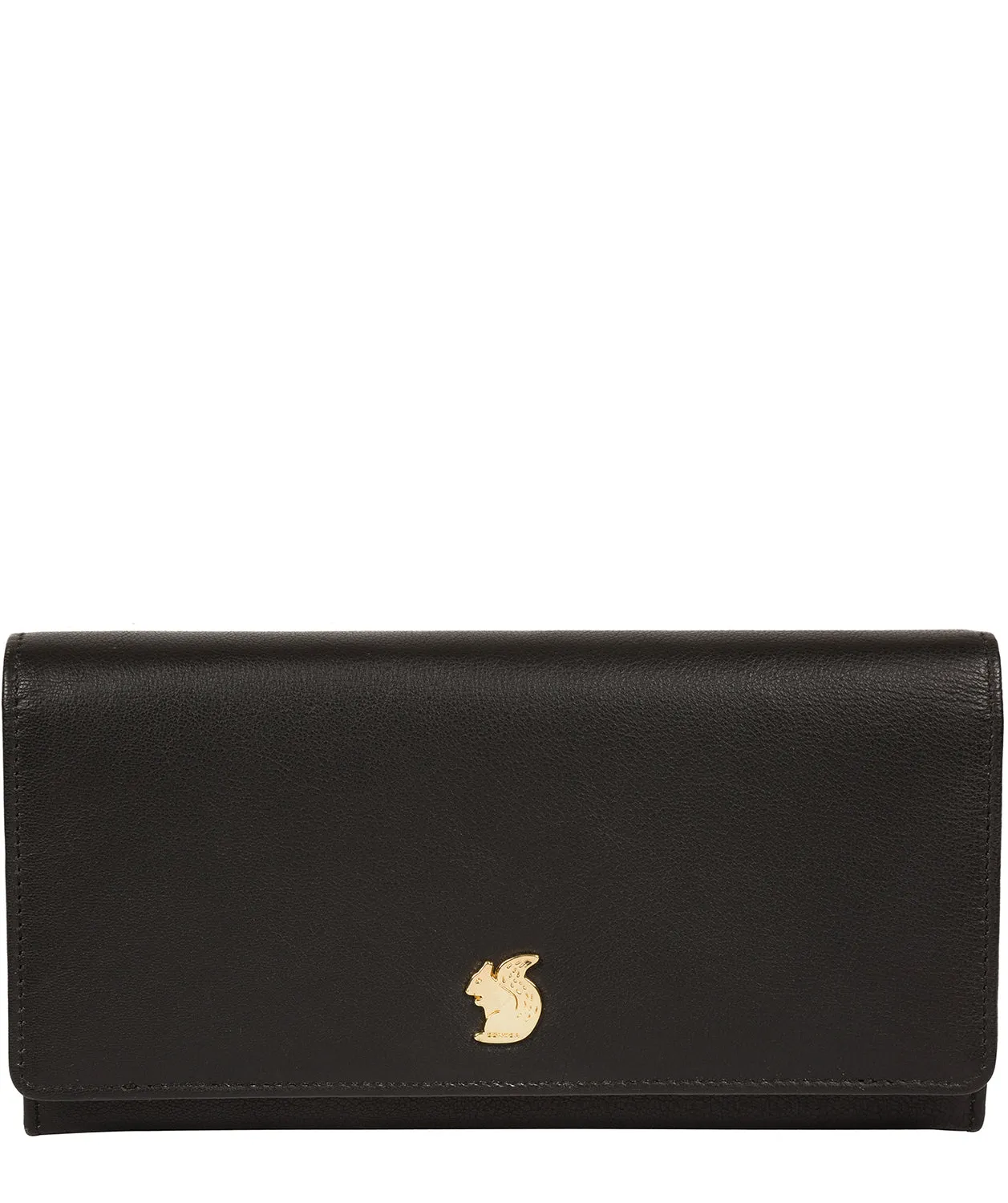 'Smith' Black Leather Purse