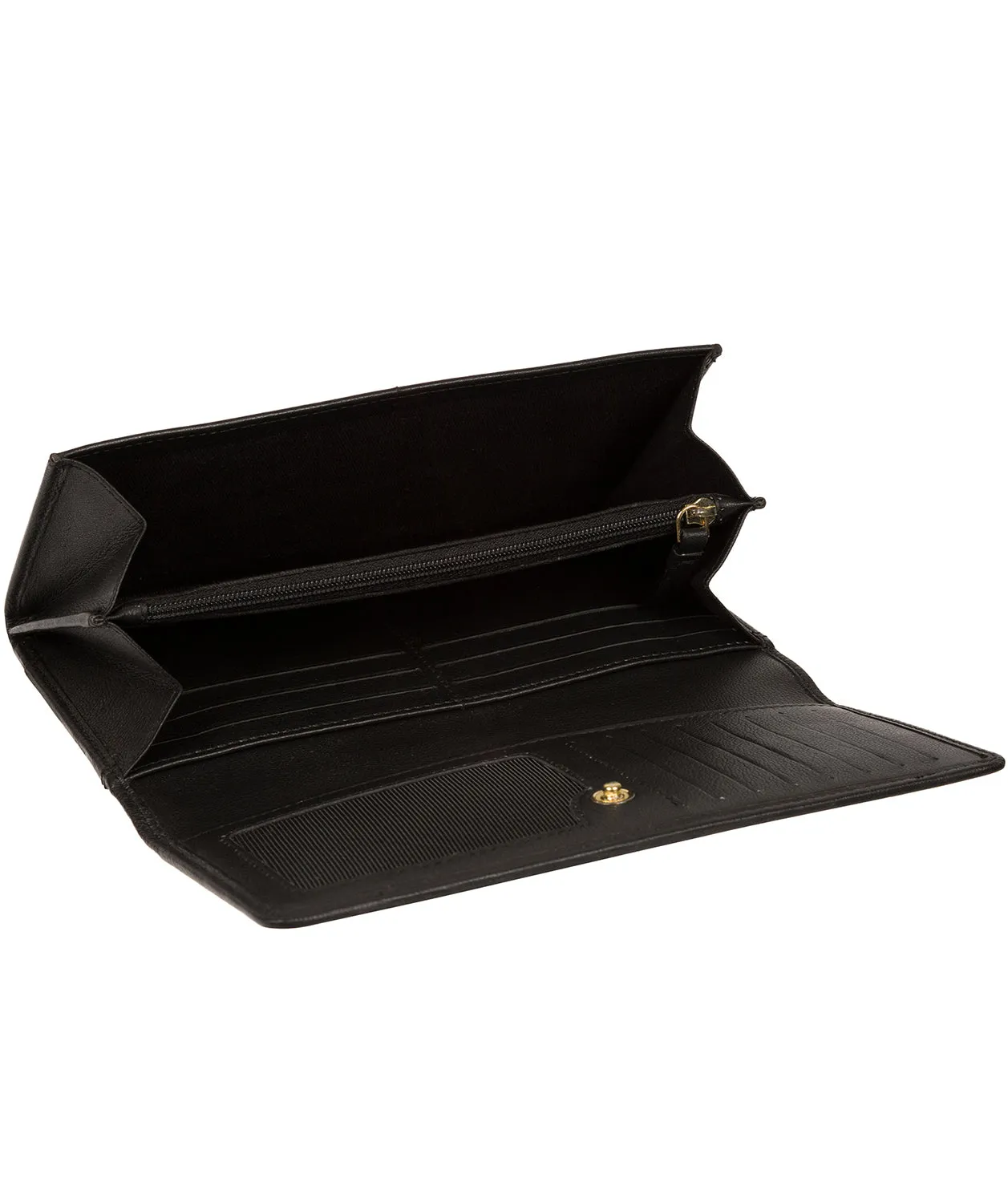 'Smith' Black Leather Purse