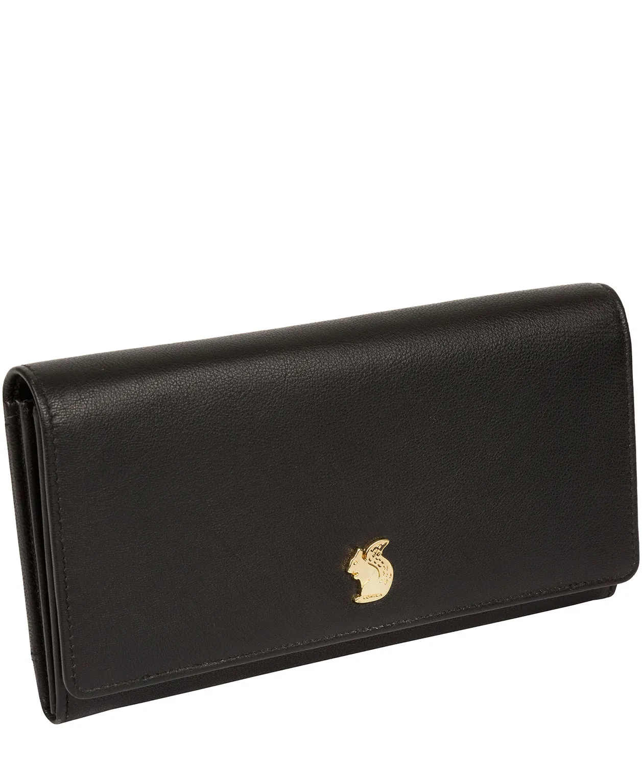 'Smith' Black Leather Purse