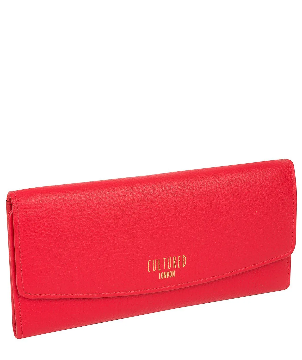 'Talulla' Royal Red Leather Purse