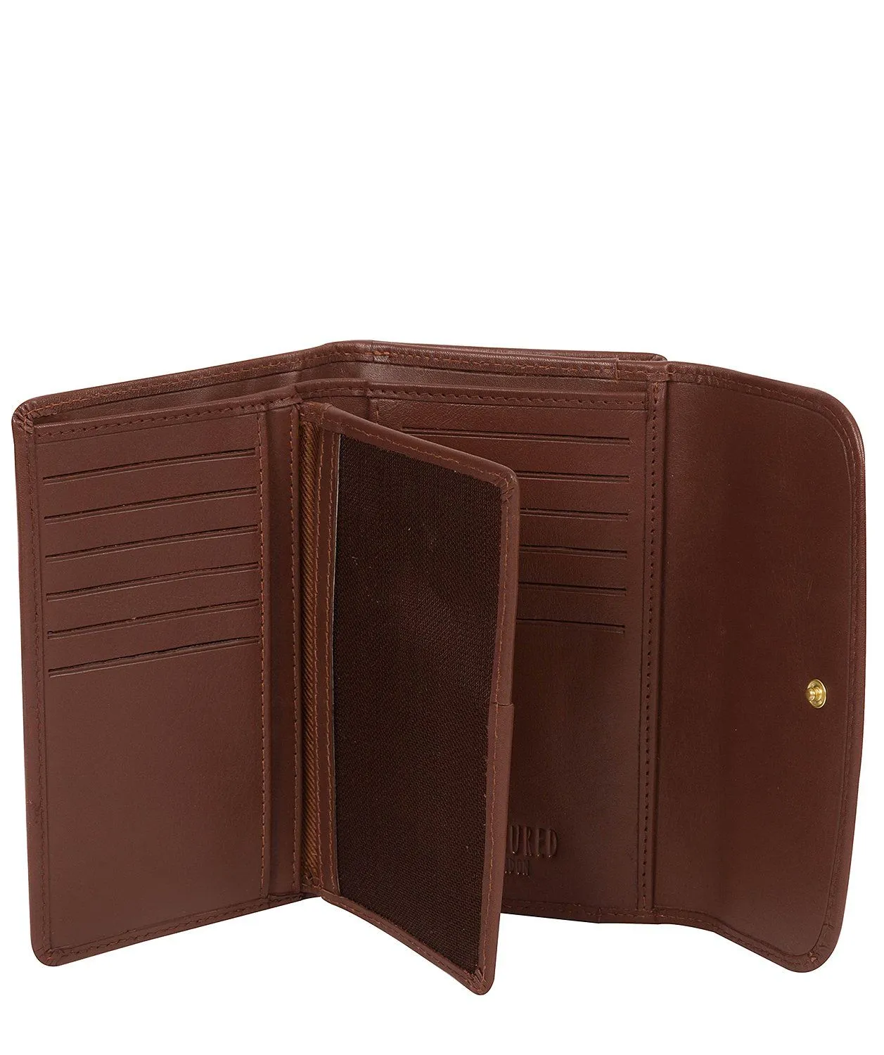 'Tatiana' Chestnut Leather Purse