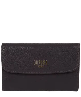 'Tatiana' Midnight Leather Purse