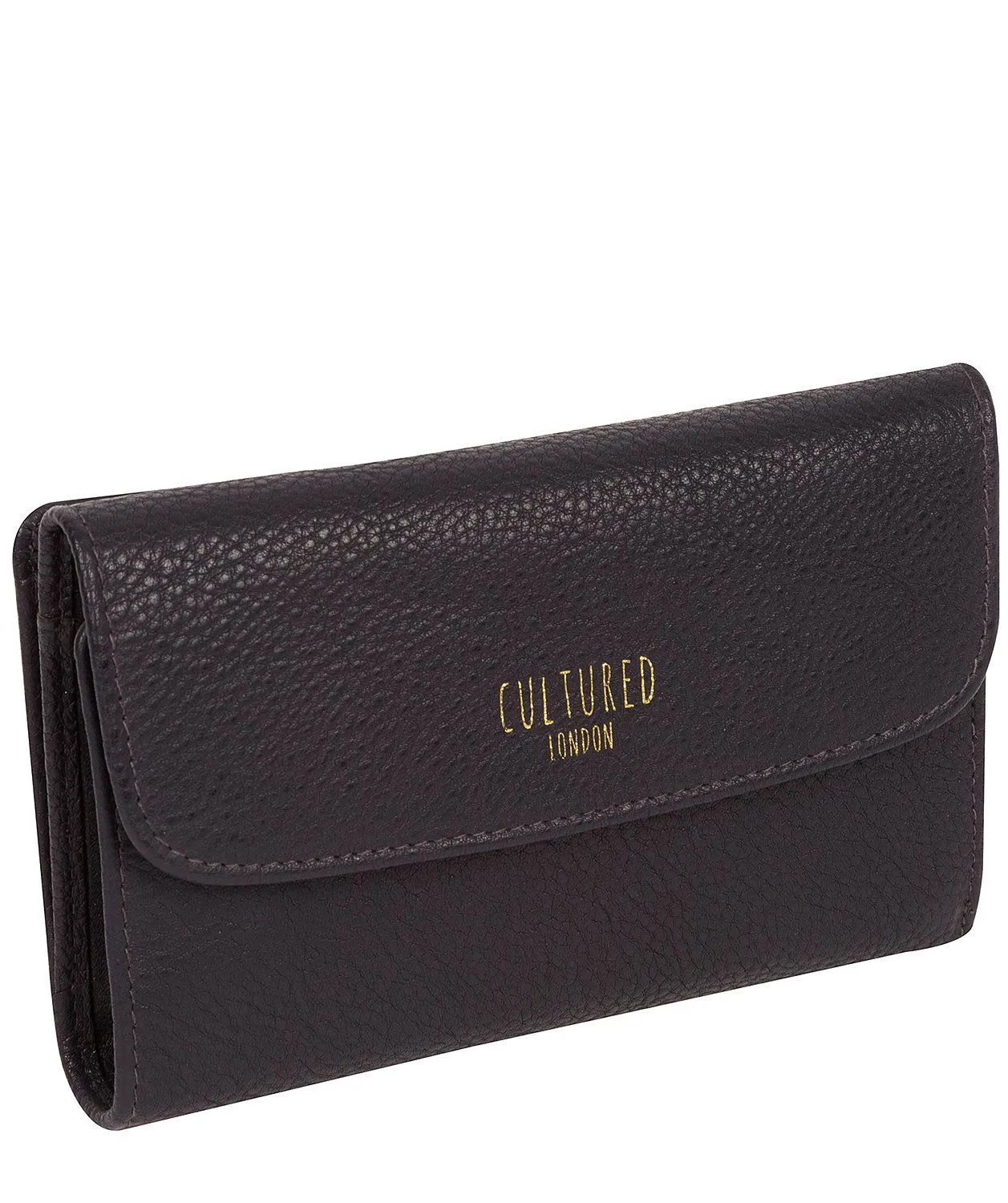 'Tatiana' Midnight Leather Purse