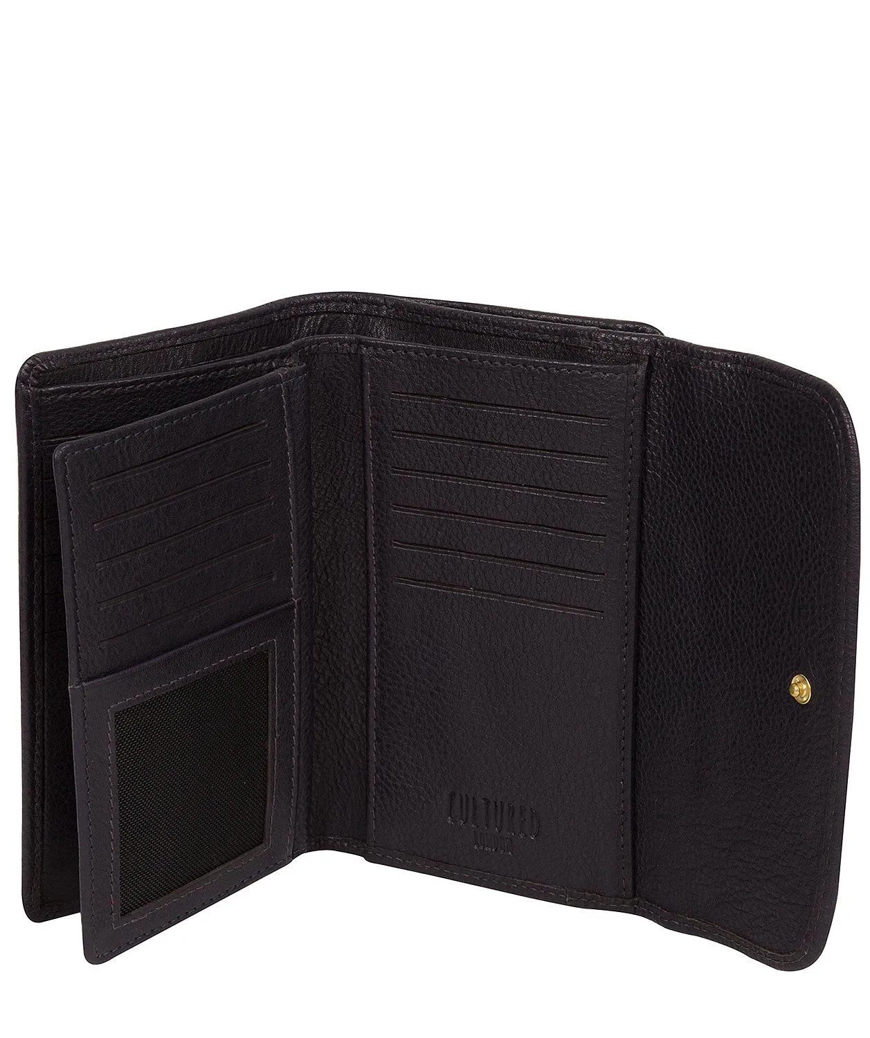 'Tatiana' Midnight Leather Purse