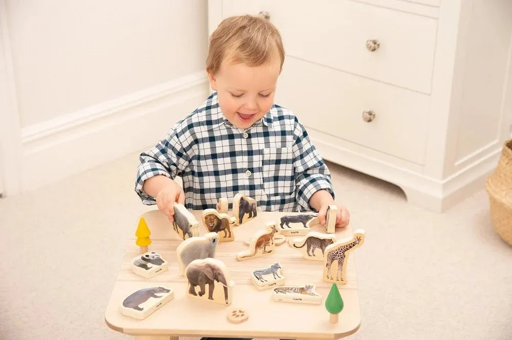 TickiT Wooden Wild Animals (15)