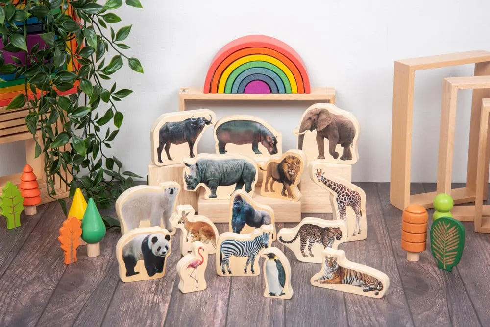 TickiT Wooden Wild Animals (15)