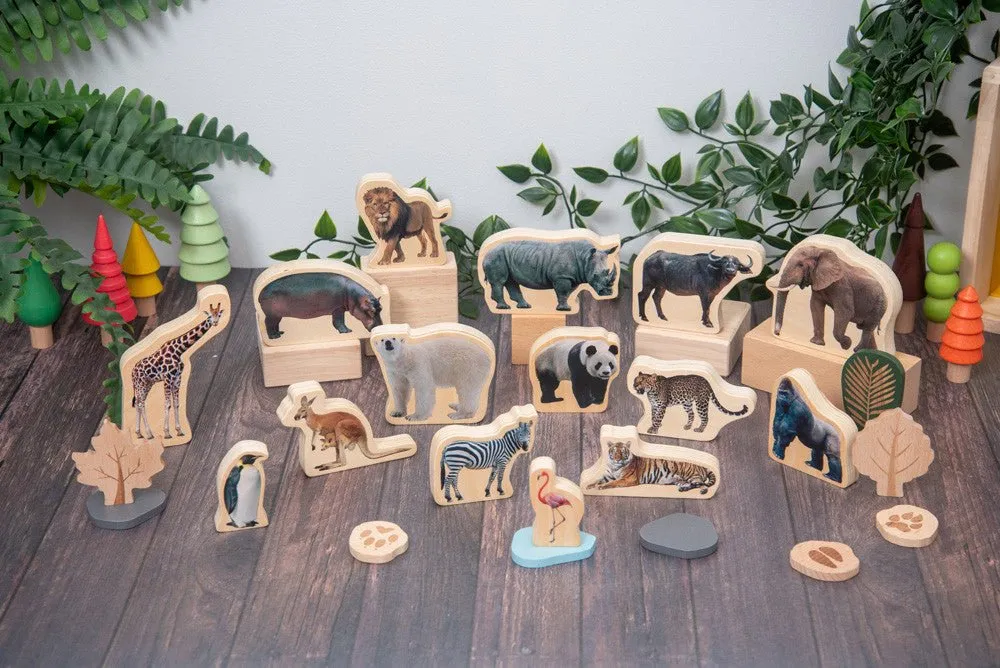 TickiT Wooden Wild Animals (15)