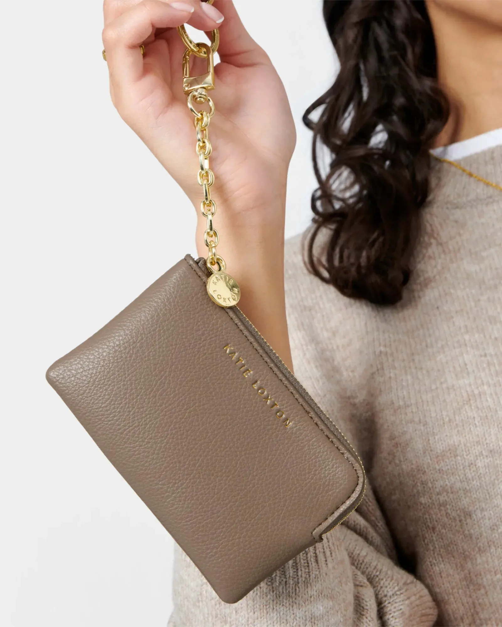Tilly Keychain Purse - Mocha