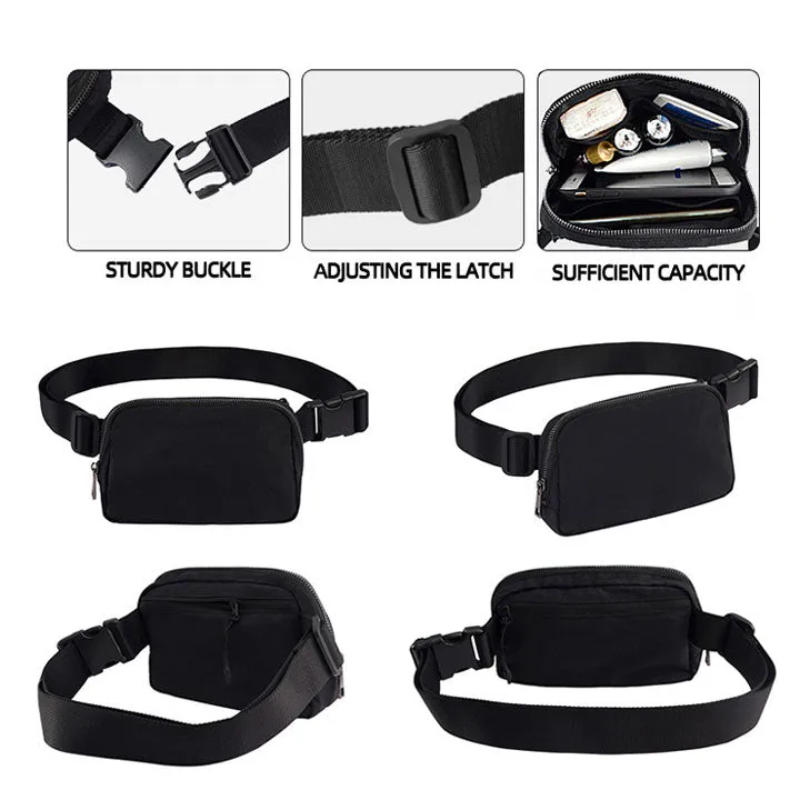 Waist bag arm bag, canvas material, easy to carry, sports are also available, can be customized