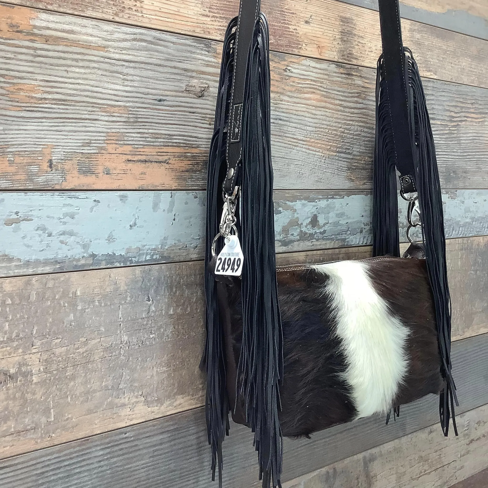 Western Mini Leather Fringe Strap 48" #24949