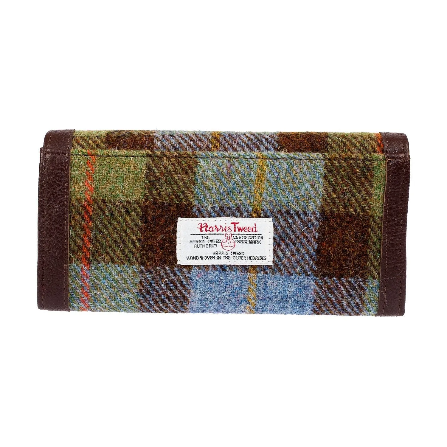 Women's Harris Tweed Bute Long Purse Gunn Tartan